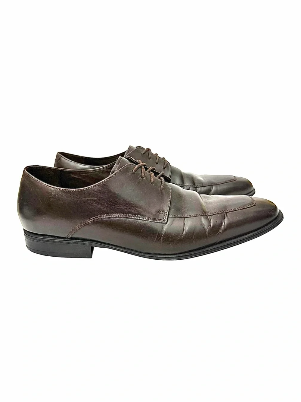 Cole Haan C08162 Moc Toe Oxfords Men’s Size 11 M Brown Leather Lace-Up Shoes